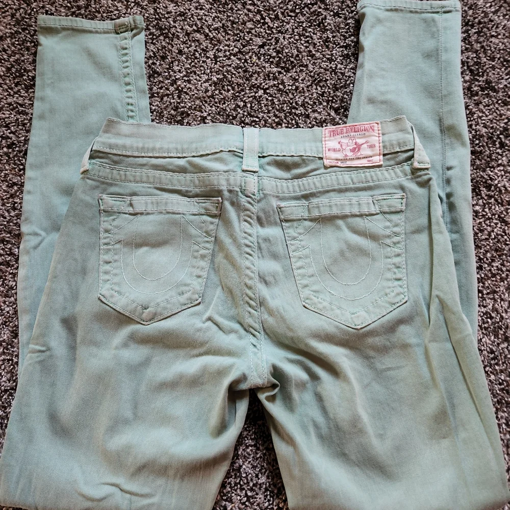 True Religion Halle Mid Rise Jeans Size 29 - Picture 2 of 12